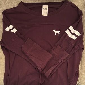 PINK Victoria's Secret Burgundy Top